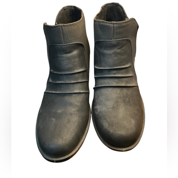 Easy Street Comfort Wave Ankle Boot Womens Size 9 M Brown Side Zip Booties Shoes - Picture 1 of 5